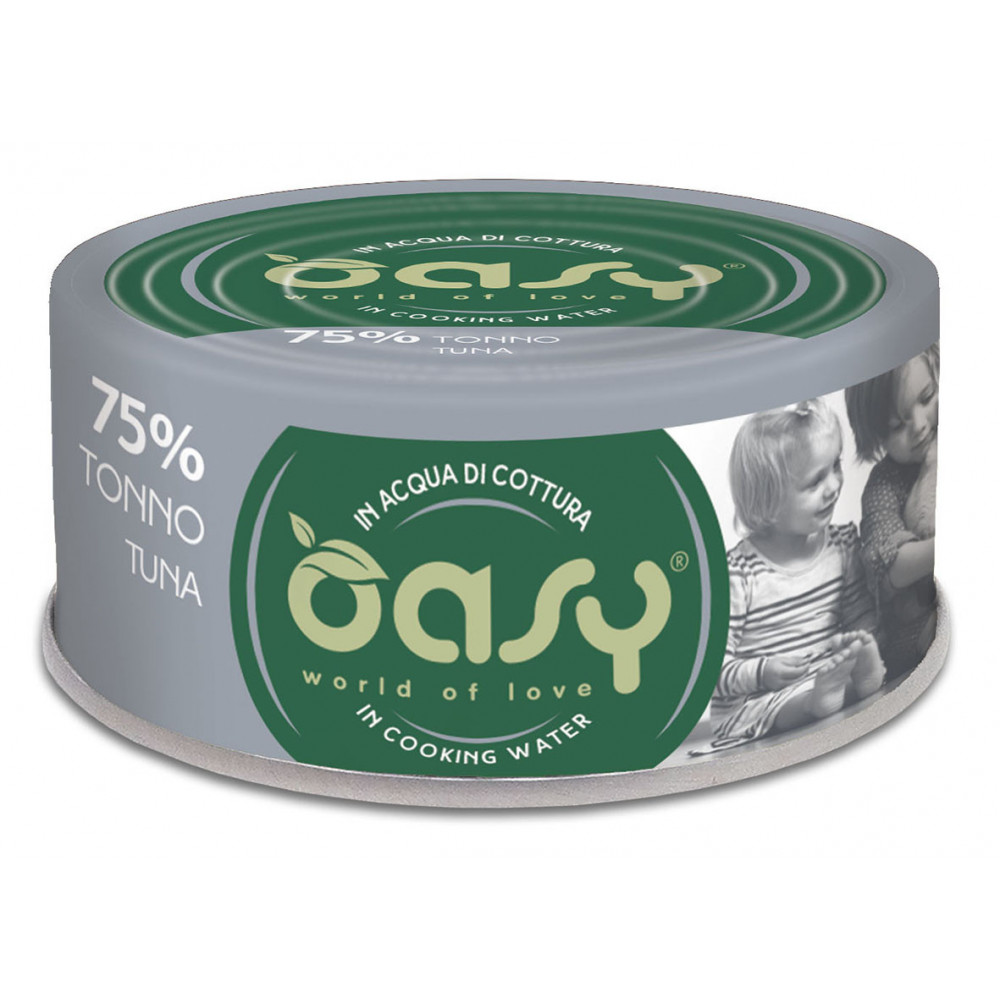 OASY MORE LOVE TUŃCZYK KOT 70G OASY MORE LOVE TUŃCZYK KOT 70G