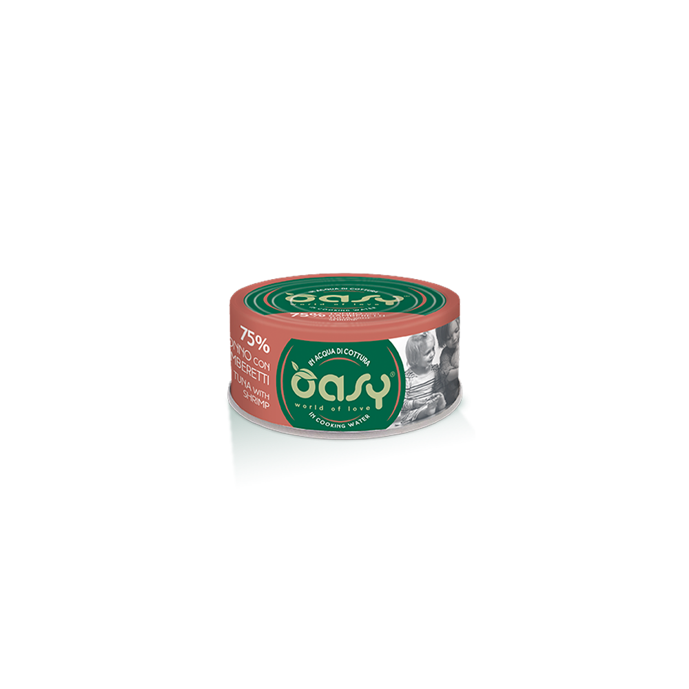 OASY MORE LOVE TUŃCZYK+KREWETKI KOT 70G OASY MORE LOVE TUŃCZYK+KREWETKI KOT 70G