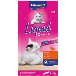 VITAKRAFT LIQUID SNACK KACZKA KOT 6SZT