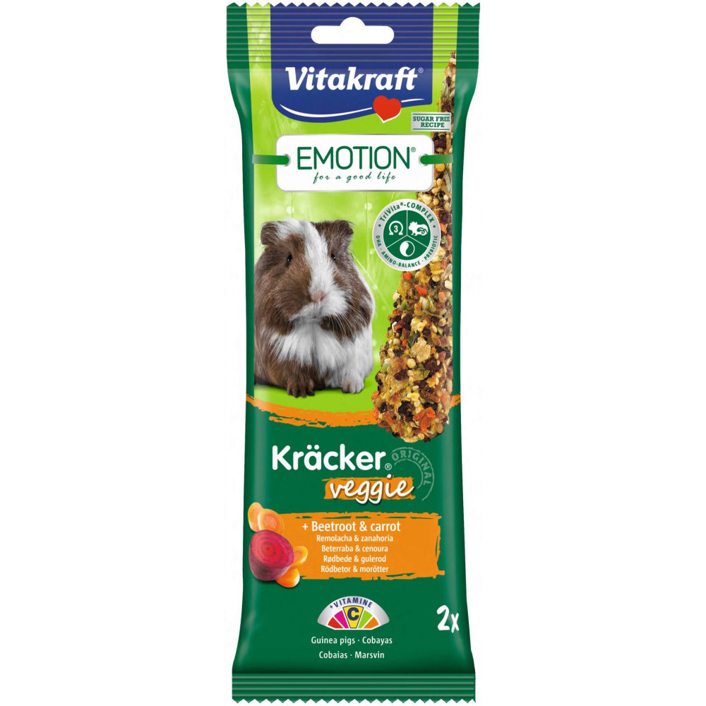 VITAKRAFT EMOTION KRACKER ŚWINKA VEGGIE 2 SZT VITAKRAFT EMOTION KRACKER ŚWINKA VEGGIE 2 SZT