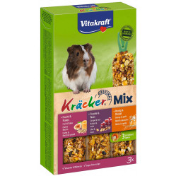 VITAKRAFT KRACKER MIX ŚWINKA MIÓD/OWOCE 3SZT