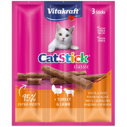 VITAKRAFT CAT STICK MINI INDYK-JAGNIĘCINA 3 SZT