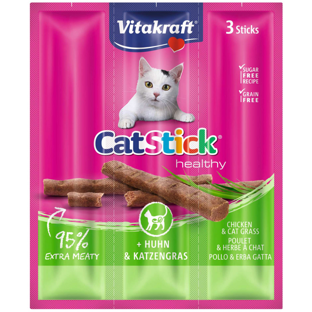 VITAKRAFT STICK MINI KURCZAK+TRAWA KOT 3SZT VITAKRAFT STICK MINI KURCZAK+TRAWA KOT 3SZT