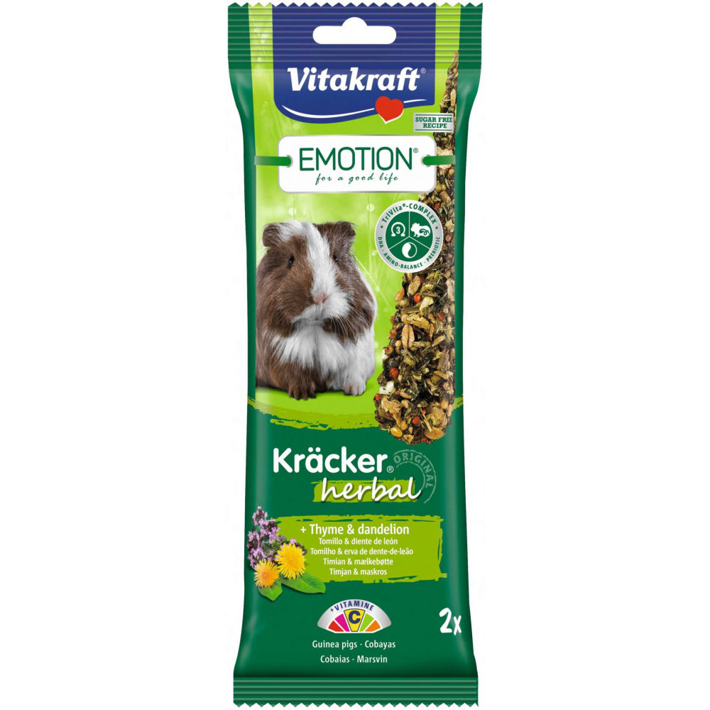 VITAKRAFT EMOTION KRACKER ŚWINKA HERBAL 2 SZT VITAKRAFT EMOTION KRACKER ŚWINKA HERBAL 2 SZT