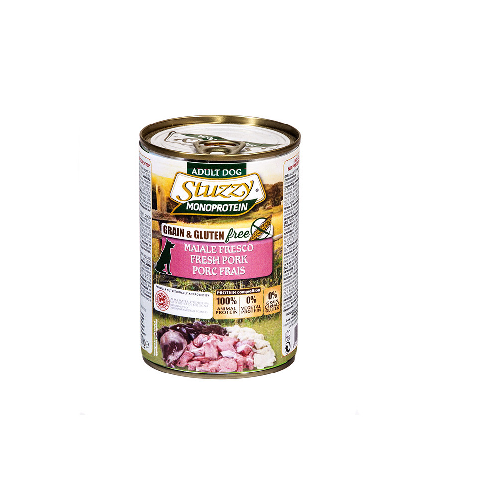 STUZZY MONOPROTEIN WIEPRZOWINA 400G STUZZY MONOPROTEIN WIEPRZOWINA 400G