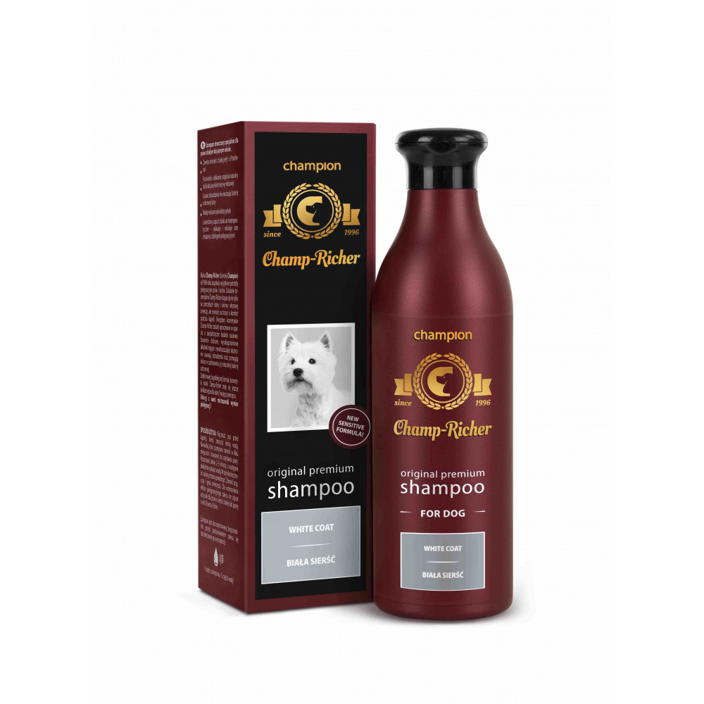 DERMAPHARM CHAMP-RICHER SZAMPON BIAŁA SIERŚĆ 250ML DERMAPHARM CHAMP-RICHER SZAMPON BIAŁA SIERŚĆ 250ML