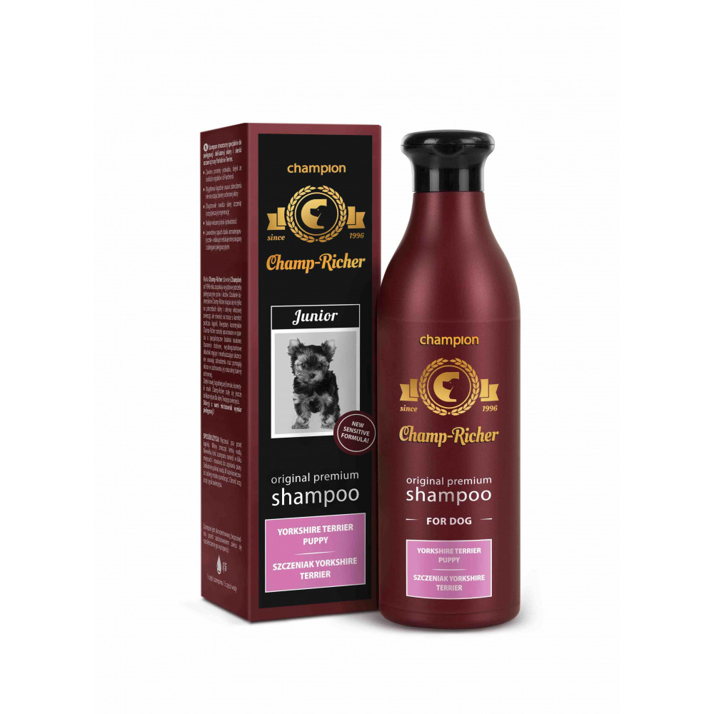 DERMAPHARM CHAMP-RICHER SZAMPON SZCZENIAK YORK. T. 250ML DERMAPHARM CHAMP-RICHER SZAMPON SZCZENIAK YORK. T. 250ML