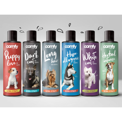 COMFY SZAMPON DARK COAT 250 ML