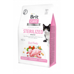 BRIT CARE CAT GRAIN-FREE STERILIZED SENSITIVE 2 KG