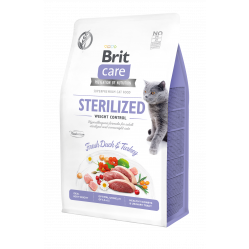 BRIT CARE CAT GRAIN-FREE STERILIZED WEIGHT CONTROL 400 G
