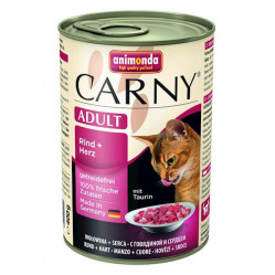 ANIMONDA KOT CARNY WOŁOWINA SERCA 400G