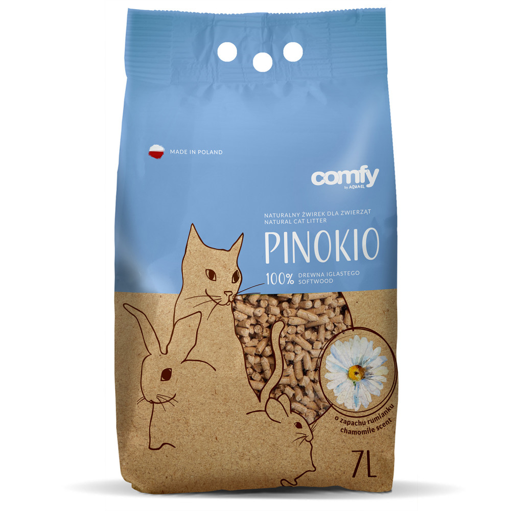 COMFY ŻWIR PINOKIO DREWNIANY RUMIANEK 7L COMFY ŻWIR PINOKIO DREWNIANY RUMIANEK 7L