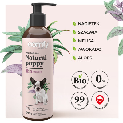 COMFY SZAMPON NATURAL PUPPY 250ML