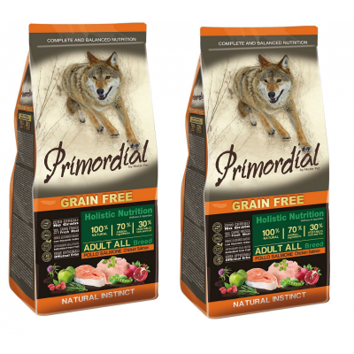 PRIMORDIAL ADULT KURCZAK & ŁOSOŚ 2 x 12 KG