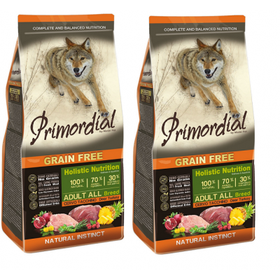 PRIMORDIAL ADULT JELEŃ & INDYK 12 KG x 2 SZT