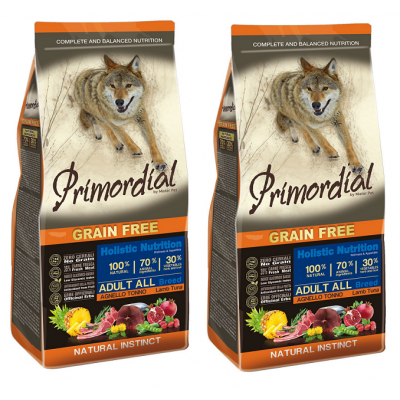 PRIMORDIAL ADULT TUŃCZYK & JAGNIĘCINA 12 KG x 2 SZT