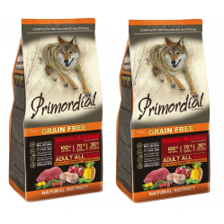 PRIMORDIAL ADULT WOŁOWINA & MAKRELA 12 KG x 2 SZT