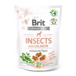 BRIT CARE DOG CRACKER INSECT&SALMON 200g