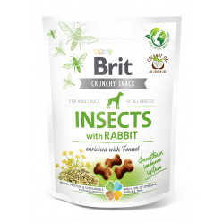 BRIT CARE DOG CRACKER INSECT&RABBIT 200g
