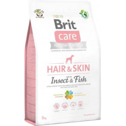 BRIT CARE DOG HAIR&SKIN INSECT&FISH 3KG