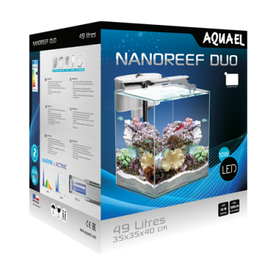 AQUAEL ZESTAW AKWARIOWY NANO REEF DUO BIAŁY 35 2.0