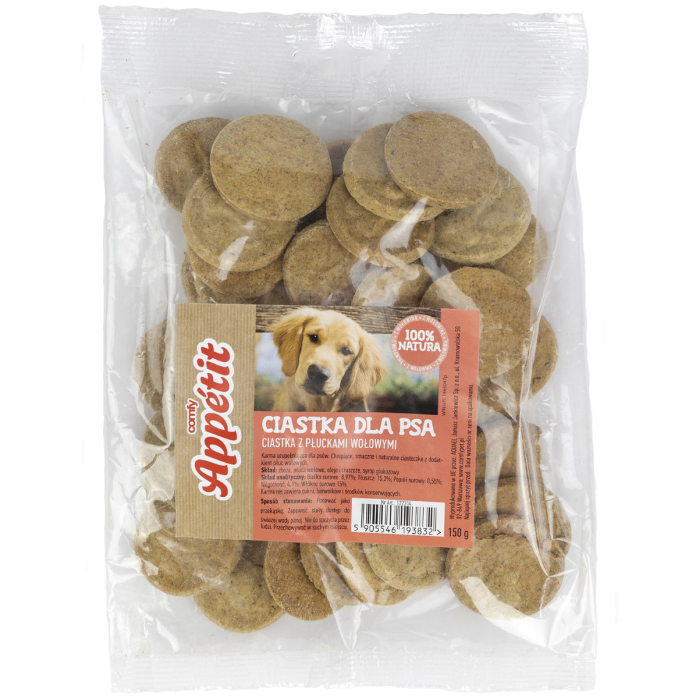 COMFY APPETIT CIASTKA Z PŁUCKAMI 150G COMFY APPETIT CIASTKA Z PŁUCKAMI 150G