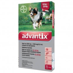 BAYER ADVANTIX SPOT ON 1X1 PIPETA 2,5 ML
