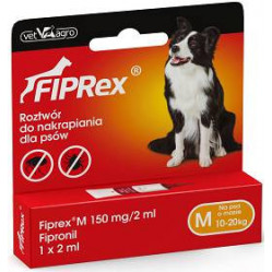 FIPREX SPOT ON PIES M 10-20 KG PIPETA 2ML