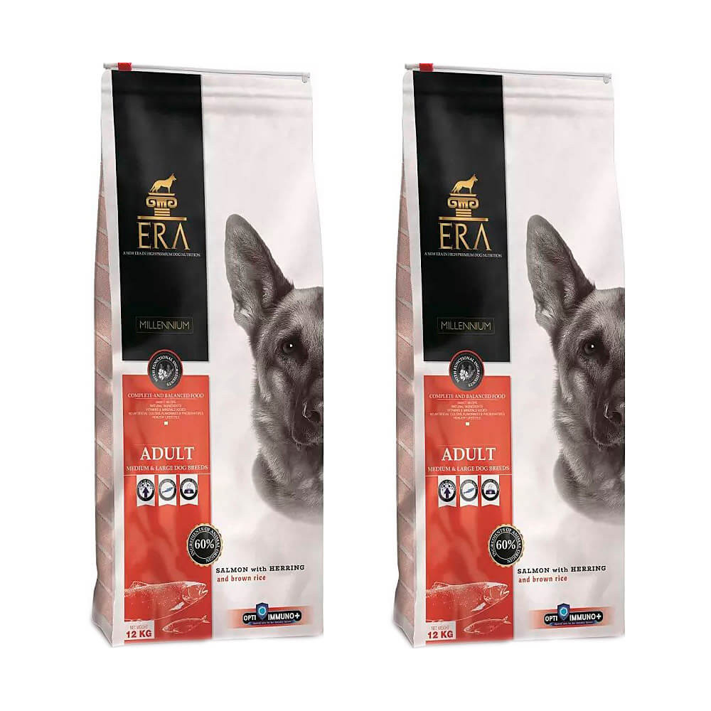 KARMA SUCHA ERA ADULT M&L - ŁOSOŚ & ŚLEDŹ 2x12kg