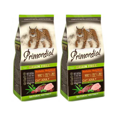 KARMA SUCHA PRIMORDIAL CAT ADULT DUCK&TURKEY 2x2 kg