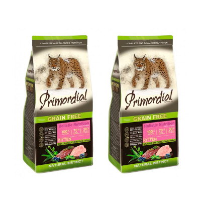 KARMA SUCHA PRIMORDIAL KITTEN KACZKA&INDYK 2x2 KG