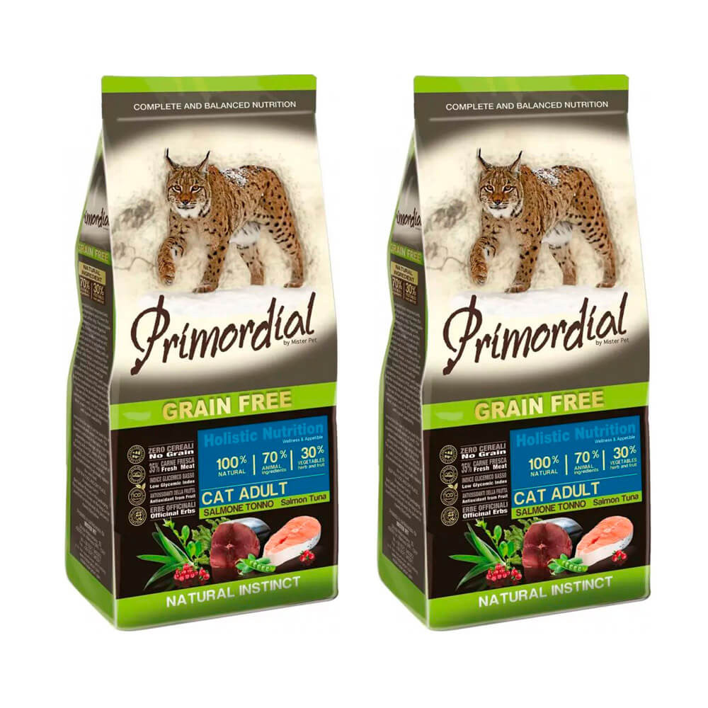 KARMA SUCHA PRIMORDIAL ADULT ŁOSOŚ&TUŃCZYK 2x2 KG