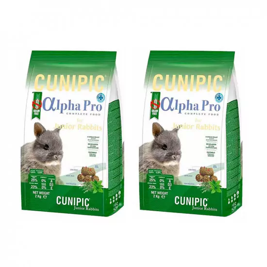 CUNIPIC ALPHA PRO MŁODY KRÓLIK  2x1,75 KG
