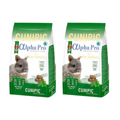 CUNIPIC ALPHA PRO MŁODY KRÓLIK  2x1,75 KG