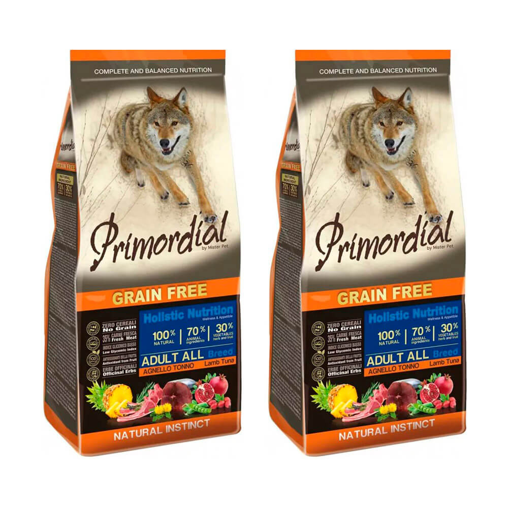 KARMA SUCHA PRIMORDIAL ADULT TUŃCZYK & JAGNIĘCINA 2x2 KG