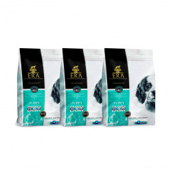 KARMA SUCHA ERA PUPPY S - KURCZAK & INDYK 3x2kg