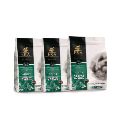 KARMA SUCHA ERA ADULT S - KURCZAK & BAŻANT 3x2kg