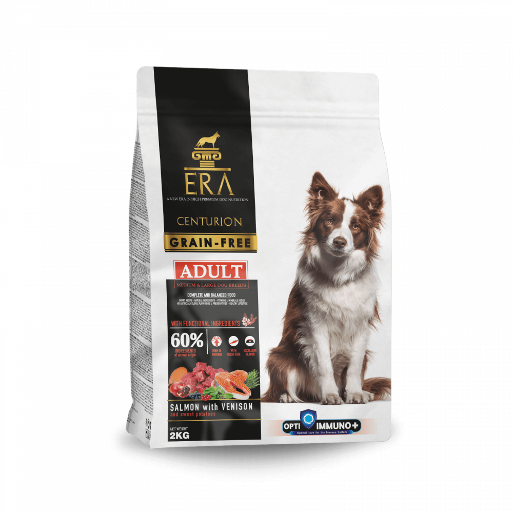 ERA GRAIN FREE ADULT M&L ŁOSOŚ&DZICZ 2KG ERA GRAIN FREE ADULT M&L ŁOSOŚ&DZICZ 2KG