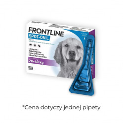 FRONTLINE SPOT-ON PIES L 20-40KG 1 PIPETA