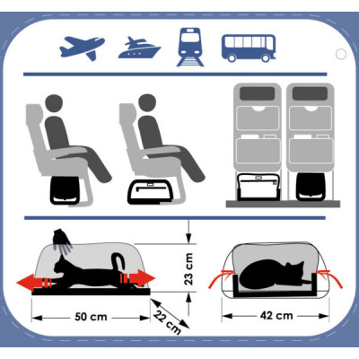 COMFY TORBA ZULU IATA SALAMINA CZARNA