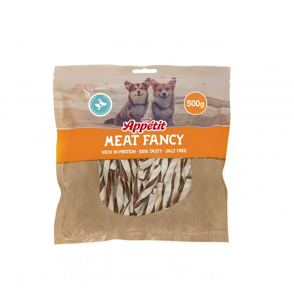 COMFY APPETIT MEAT FANCY KANAPKA Z KACZKĄ I RYBĄ 500 g COMFY APPETIT MEAT FANCY KANAPKA Z KACZKĄ I RYBĄ 500 g