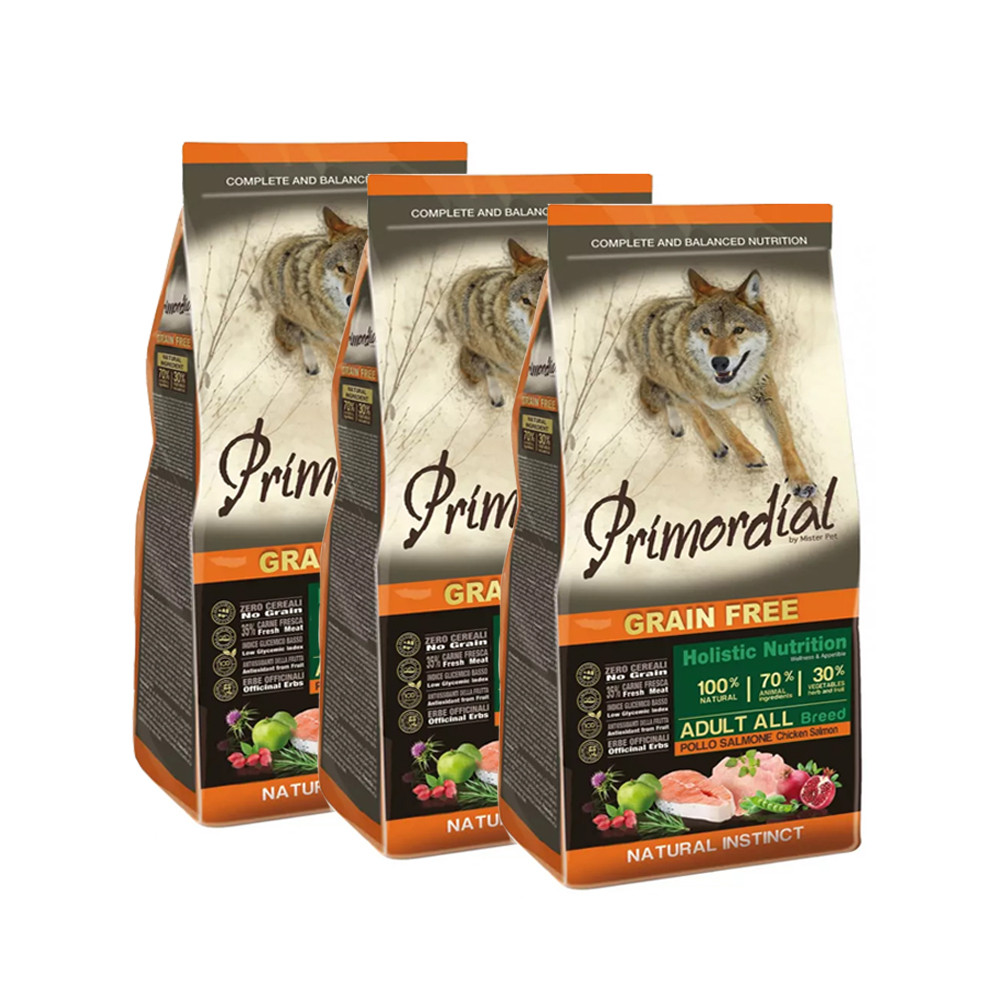 KARMA SUCHA PRIMORDIAL ADULT KURCZAK & ŁOSOŚ 3x2 KG