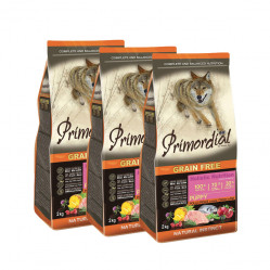 KARMA SUCHA PRIMORDIAL PUPPY KURCZAK & RYBY MORSKIE 3x2 KG