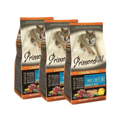 KARMA SUCHA PRIMORDIAL ADULT KACZKA & PSTRĄG 3x2 KG