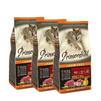 KARMA SUCHA PRIMORDIAL ADULT WOŁOWINA & MAKRELA 3x2 KG