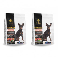 ERA GRAIN FREE ADULT S ŁOSOŚ&DZICZ 2x2 KG