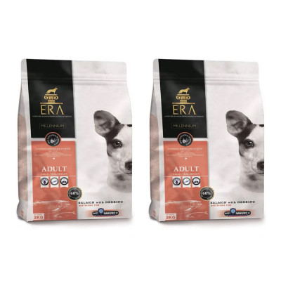 KARMA SUCHA ERA ADULT S - ŁOSOŚ & ŚLEDŹ 2x2 KG