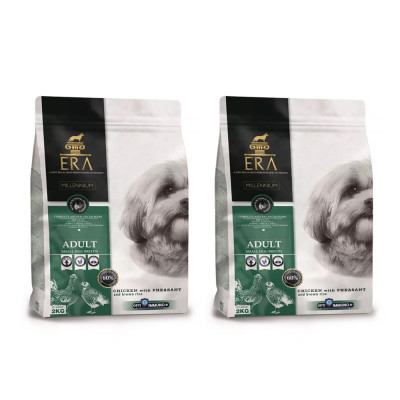 KARMA SUCHA ERA ADULT S - KURCZAK & BAŻANT 2x2 KG