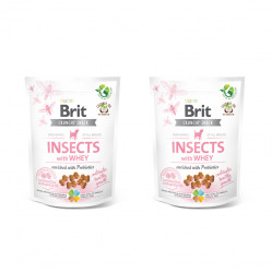 BRIT CARE DOG CRACKER PUPPY INSECT 2x200 G