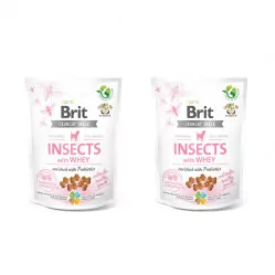 BRIT CARE DOG CRACKER PUPPY INSECT 2x200 G